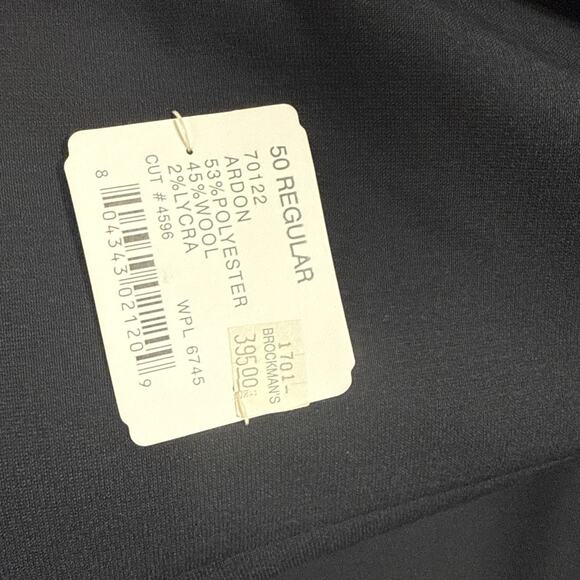 NWT Jean-Paul Germain Blazer 50 Regular Ardon Dark Blue Navy Wool Blend $395 - Picture 4 of 4